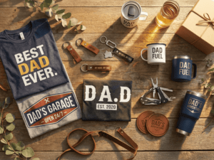 Professional Customization for Father's Day Promotional Gear