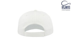 Atlantis AT004 - Atlantis 5-Panel Cotton Cap with Reinforced Front