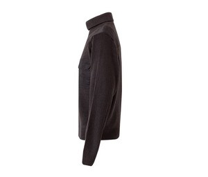 VELILLA VL101 - THICK PULLOVER WITH STAND-UP COLLAR