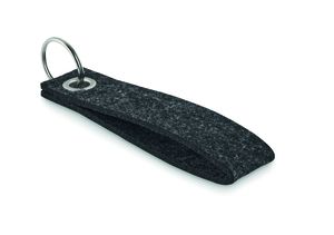 SUORA RPET Eco-Friendly Rectangular RPET Felt Keyring - GiftRetail MO6508