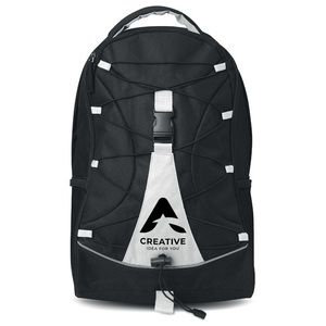 MONTE LEMA Czarny plecak - GiftRetail MO7558