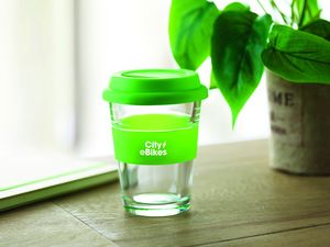 ASTOGLASS Kubek szklany 350 ml - GiftRetail MO9992