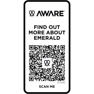 Elevate NXT 37539 - Emerald short sleeve unisex Aware™ recycled polo