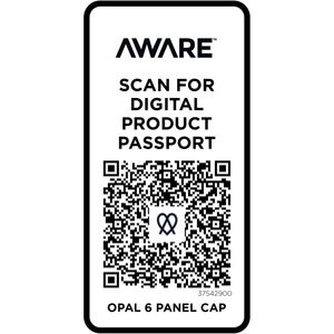 Elevate NXT 37542 - Opal 6-panelowa czapka Aware™ z daszkiem z recyklingu