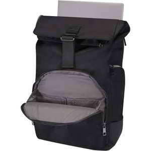 Rhine 15” GRS recycled rolltop backpack 18L - EgotierPro 130088