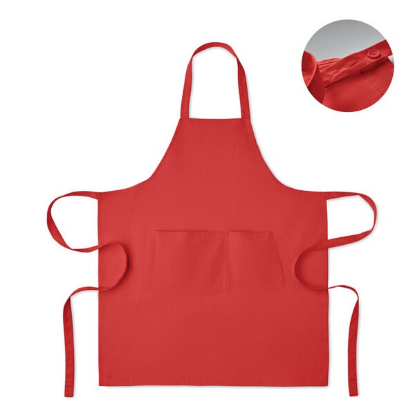 GAMMA Organic cotton apron 240 gr/m² - GiftRetail MO2249