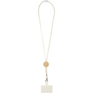 Adhab smycz na smartfona z detalami z bambusa - EgotierPro 124456