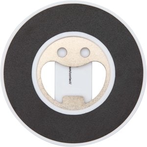 Ain podstawka na telefon z mocowaniem magnetycznym, z tworzyw sztucznych pochodzących z recyklingu z otwieraczem do butelek  - EgotierPro 124461