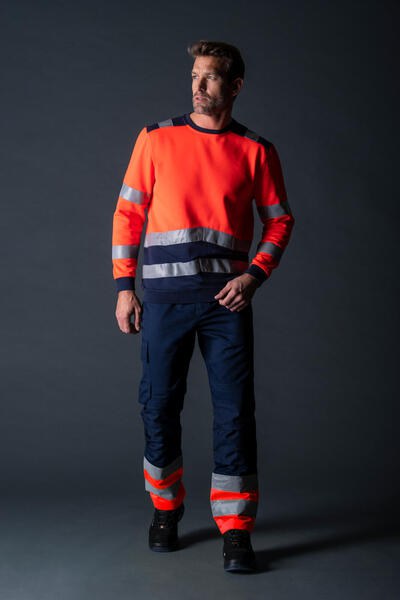 Sweater High Vis Bicolor Bluza unisex