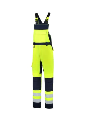 Bib & Brace High Vis Bicolor Spodnie robocze ogrodniczki unisex
