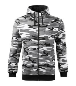 Malfini C19 - Camo Zipper Bluza męska