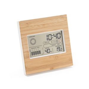 KELVIN Weather station with bamboo front shell - EgotierPro EM3004