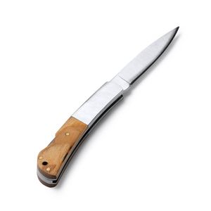 VIDUR Jackknife in stainless steel and combined grip with natural wood