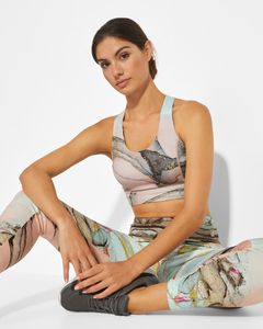 Roly LG0397 - BURU Sportowe legginsy do kostek z wysokim stanem