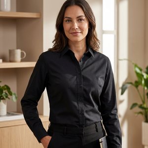 Roly CM5505 - MOSCU WOMAN Long-sleeve shirt for women in stretch fabric