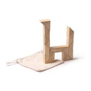 Stamina JU1373 - NOKIT Drewniana układanka z 24 elementami