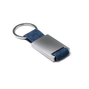 Stamina KO1594 - BETRIX Keychain made of denim fabric with metal body