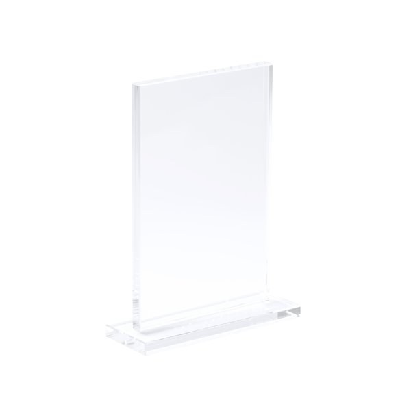 DISKUR Rectangular design glass trophy