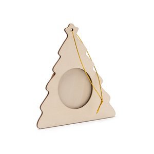 Stamina XM1511 - FILEY Christmas photo frame decoration made of wood