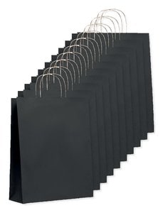 Zestaw 100 szt. GiftRetail MO6174 - PAPER TONE L Duża papierowa torba