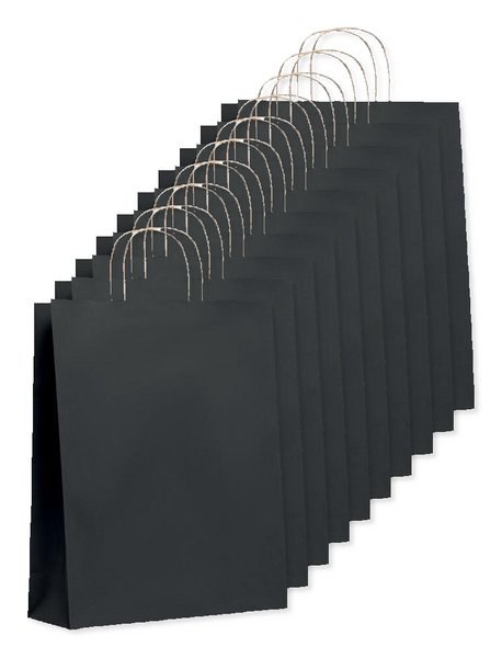 Zestaw 100 szt. GiftRetail MO6174 - PAPER TONE L Duża papierowa torba