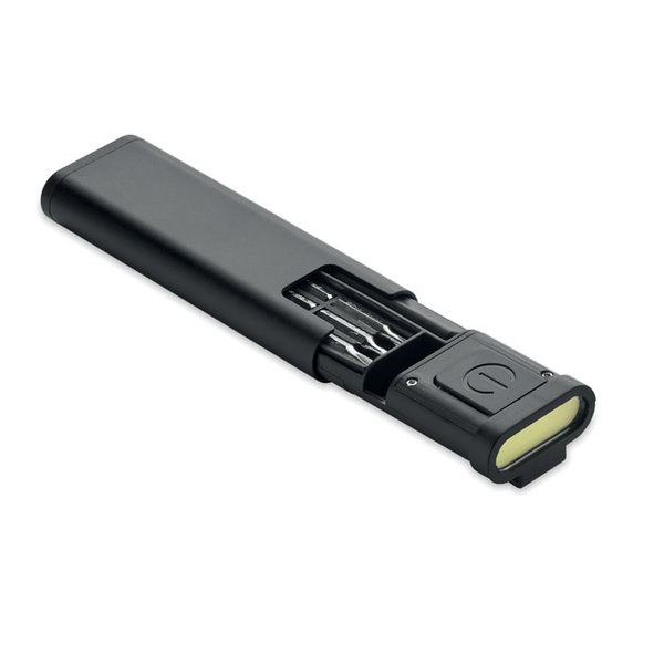SCRUDRIVE Lampka COB ze śrubokrętami - GiftRetail MO3127